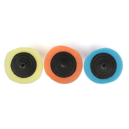 ya 12 5.22.2 4-pack foam sponge polishing tapered polishing pads for car wheel cleaning 