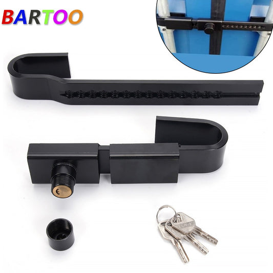 ya 16 Shipping Container Lock Heavy Duty Steel Trailer Box Cargo Door Lock w/ 3 Keys