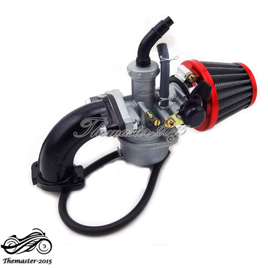ya 4 6.17 Carb Carburetor Air Filter Intake Pipe SSR for Lifan 110cc 125cc CRF50 Pit Dirt Bike
