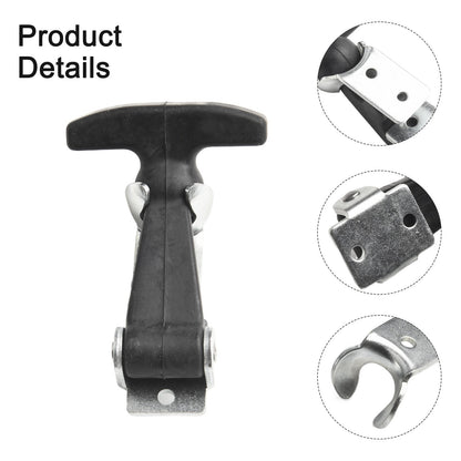 ya 26 Practical T Handle Draw Latch with Nice Elasticity Stainless Steel Brackets