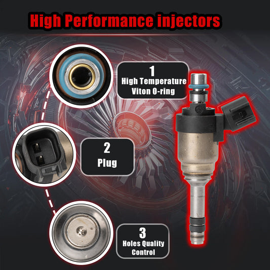 ya 1 8.5.2 6 Pack Fuel Injector for Hyundai Santa Fe Azera for Kia Sorento Sedona 3.3L 2014-2018