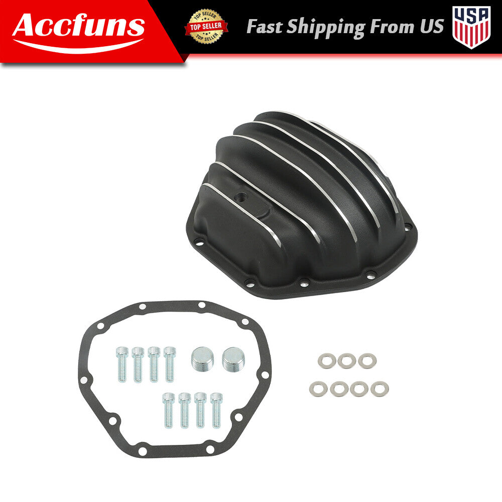 ya 2 6.26 Rear black differential cover with washer for Ford for Dodge SD for GMC Dana 80 10 bolts