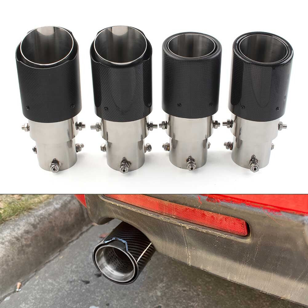 ya 4 6.17.2 Tail Pipe Muffler Straight System Universal For Stainless Steel End Tips