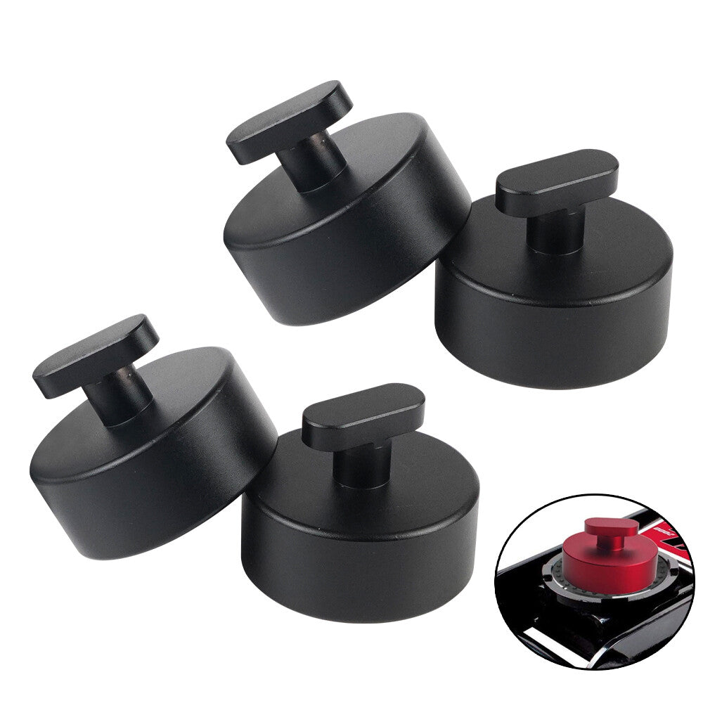 ya 1 6.30 4Pcs Jack Pad Jack Lift Pad for Chevrolet for Corvette 2014+ C7 Z51 Z06 Aluminum Black