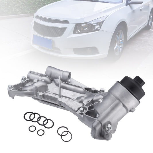 ya 5 6.15 Engine oil cooler with filter for GM for Chevrolet for Cruze Sonic Aveo 1.8L 12992593 93186324