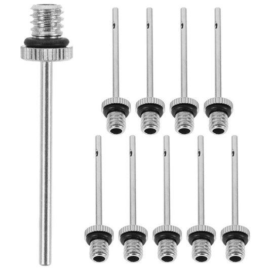 ya 2 7.14 20 Pcs Gas Needle Metal Air Football Needles for Inflating Balls Work Pump