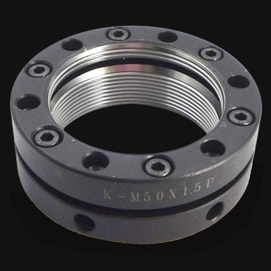 Select M16 - M60 K Type Precision Ball Screw Rod Locknut Retaining Castle Nut