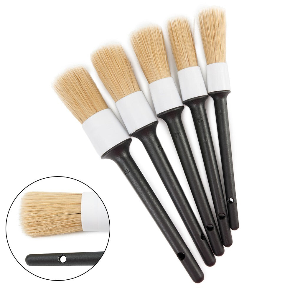 ya 5 8.7 New Detailing Brush Auto Detailing Brush Set Easy Use New Practical Replacement