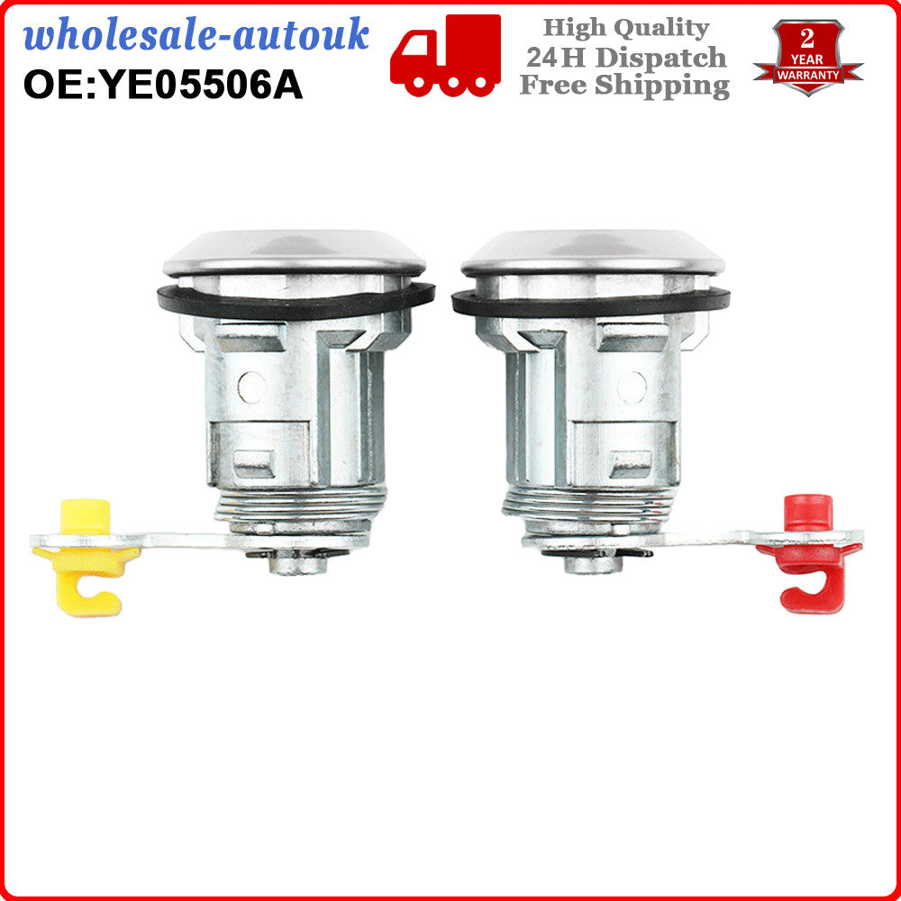 ya 5 8.7 Left Right Car Door Lock Cylinder With 2 Keys YE05506A For L200 2001?2005