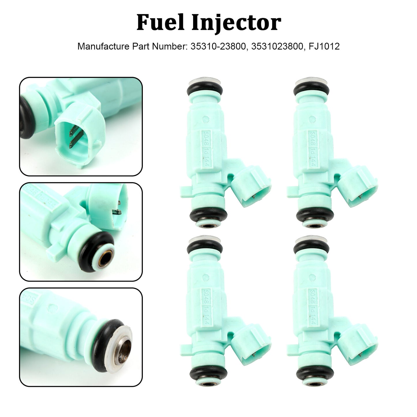 ya 1 8.5.4 4PCS Fuel Injector 35310-23800 for Hyundai for Elantra 2008-2010 for Kia Soul