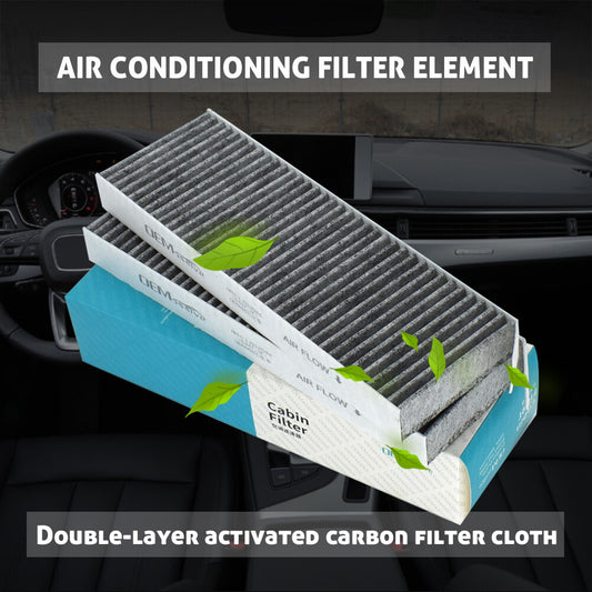 ya 1 7.3 2PCS Car Pollen Cabin Air Filter for Citroen C4 Picasso Berlingo DS5 Grand new