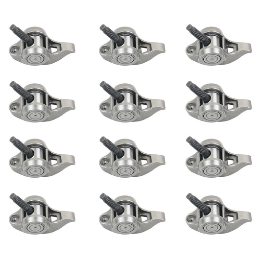 ya 2 6.29 for Chevy for Silverado 1500 for GMC Savana 2500 4.3L V6 Roller Rocker Arm Set of 12 CT