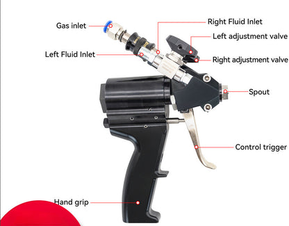 ya 14 Spray Polyurethane Foam Spray Pneumatic High Pressure Coating Spray 