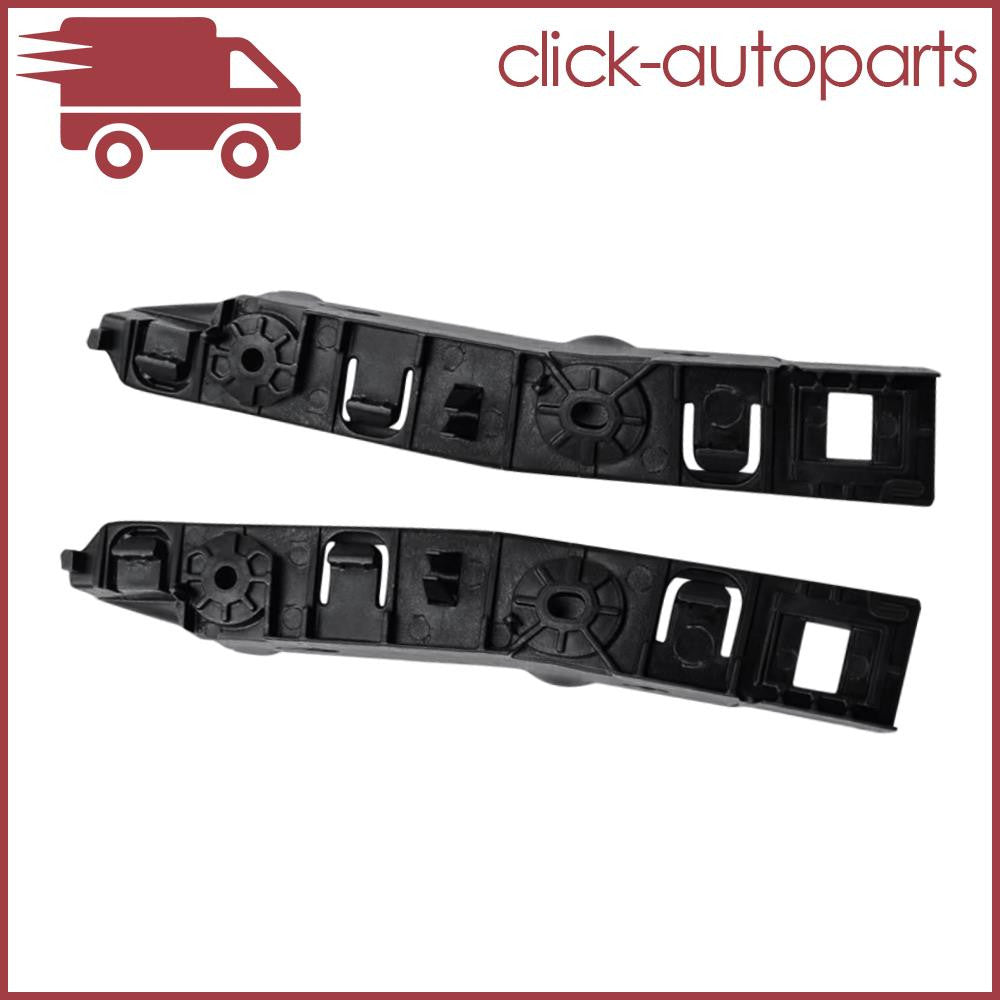 ya 27 6.18 Front Left & Right Bumper Fascia Bracket for 2019-2020 for Ram 1500 DT Black Plastic