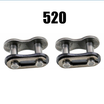 ya 5 8.7 2PCS 520 Chain Master Connecting Link For ATV Motocross Scooter Metal