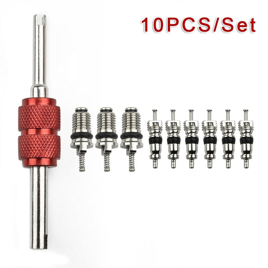 ya 12 5.22.2 A/C AC For American Valve Core Remover Installer Tool Kit 75mm For Auto Car New