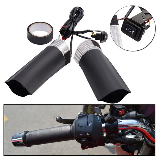 ya 3 6.25 1 Set of 12V Motorcycle Electric Heating Handle Kit with Electric Heating