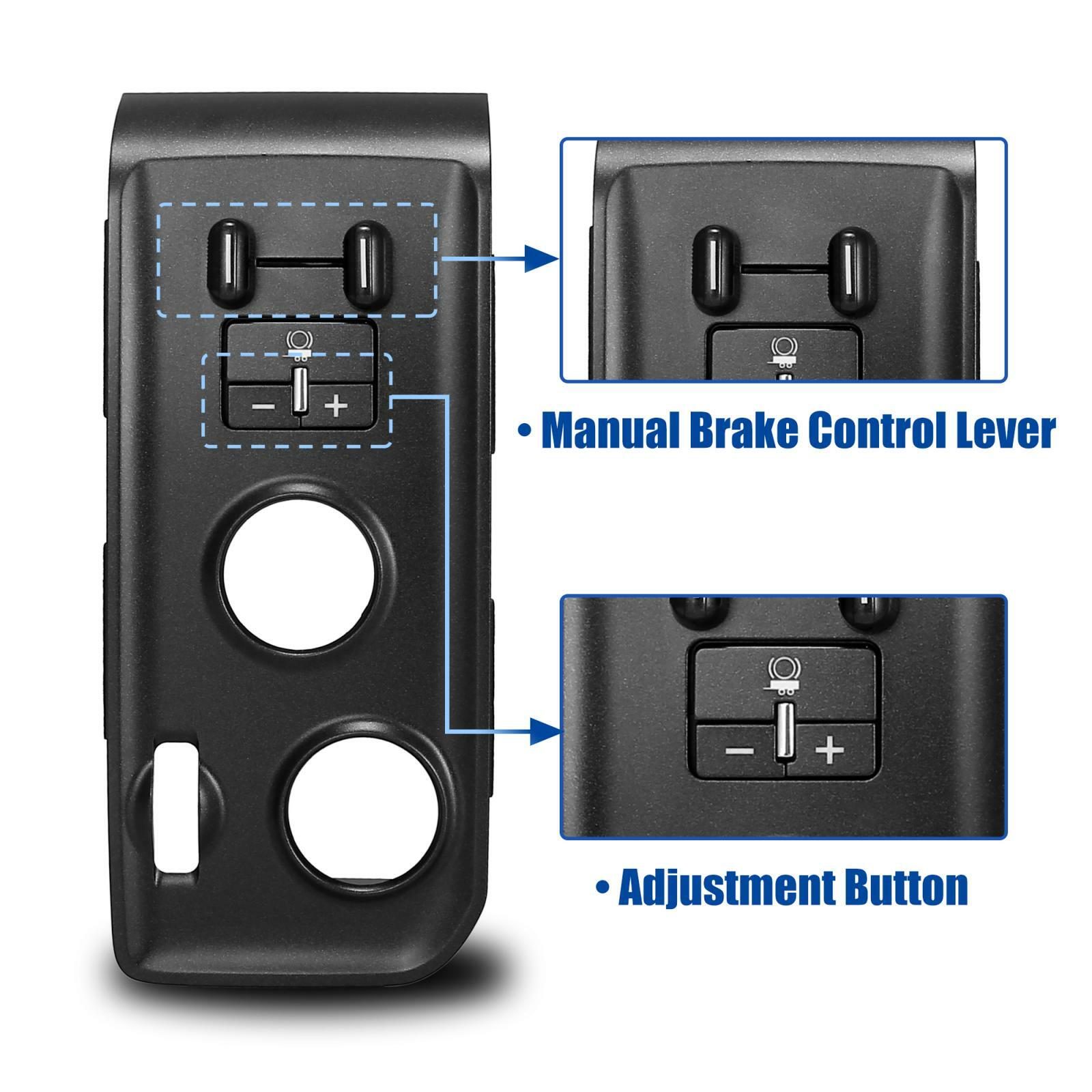 ya 1 8.5.4 For Silverado for Sierra Trailer Brake Control Switch Black Panel 84109447