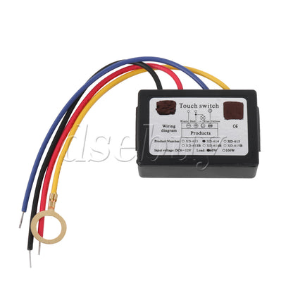 ya 14 LED Touch Dimmer Switch Sensor Lamp Accesories Safety 6-12V