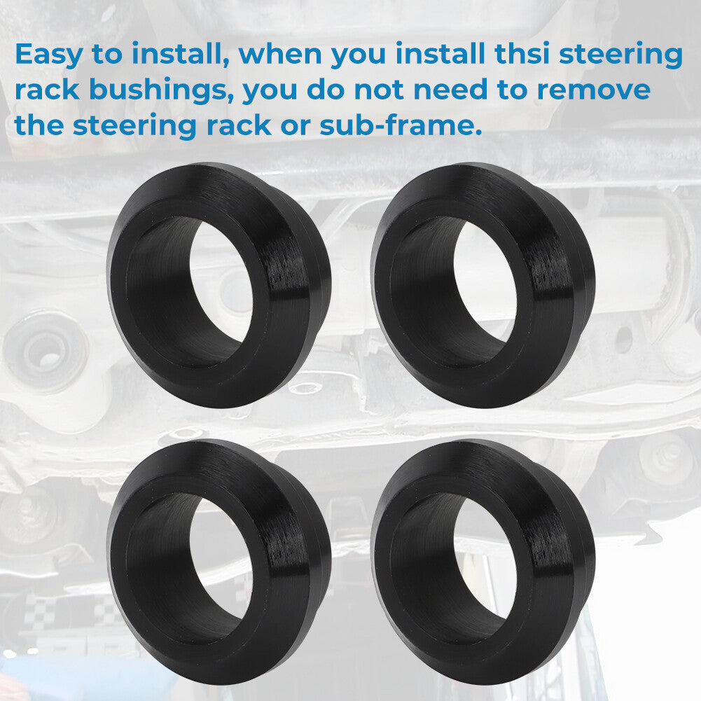 ya 5 8.7 for Ford Explorer 2010 - 2012 Pinion Mount Bushing Kit 4 Pieces Steering Rack Bushing