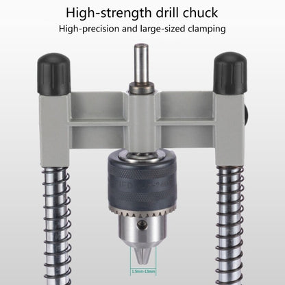 ya 17 Durable Metal Drill Jig With Alignment Disk And Grooves Base For Round Materials