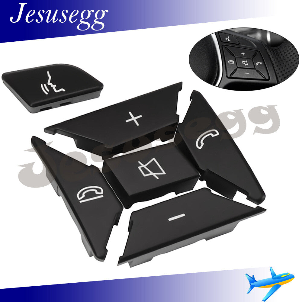 ya 13 Right Steering Wheel Control Menu Switch Button for Mercedes C Class Black