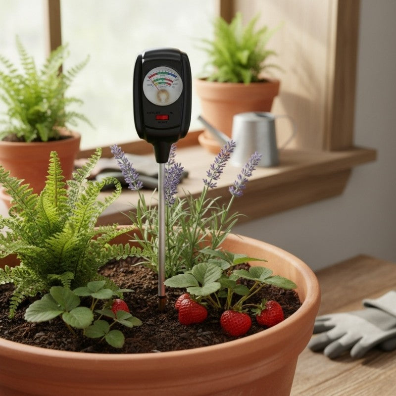 ya 26 Upgrades Three Functions Soil A lyzers Moisture Nutrient Detion Gardening
