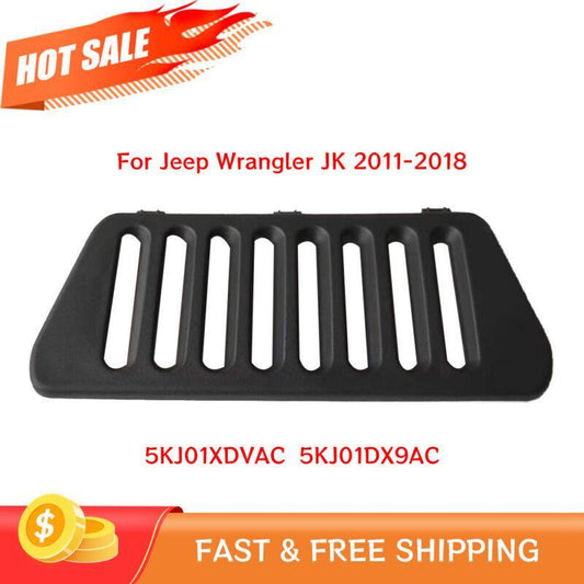 ya 10 5.29.2 The tailgate swing door grille is suitable for Jeep for Wrangler JK 2011-2018 5KJ01XDVAC 5KJ01DX9AC