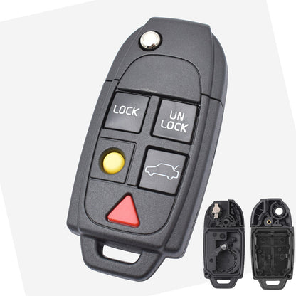 ya 5 8.7 CAR 5 BUTTON KEY REPLACEMENT HOUSING FITS for Volvo XC90 V70 XC70 S60 S80