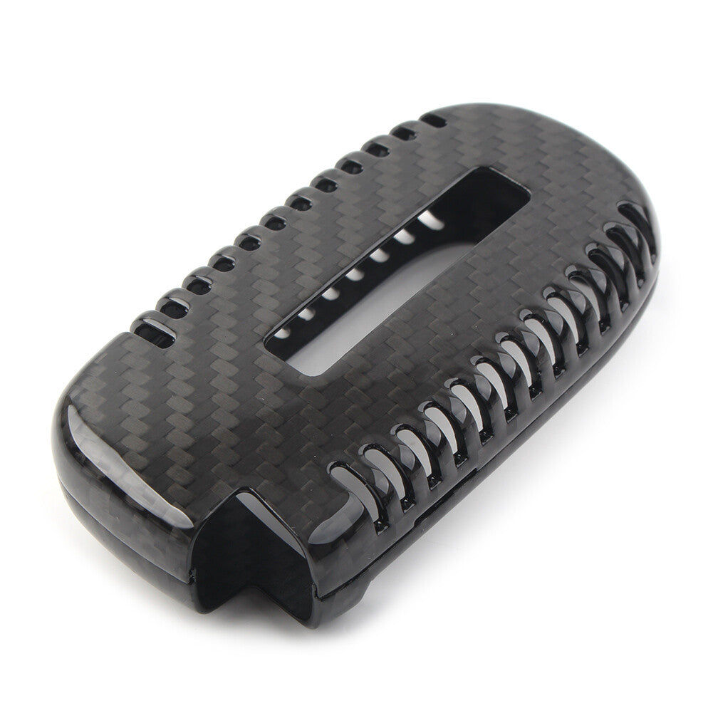 ya 5 8.7 Remote Key Case Fob Shell Cover fit for Jeep for Dodge Cherokee Renegade Carbon Fiber