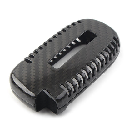 ya 5 8.7 Remote Key Case Fob Shell Cover fit for Jeep for Dodge Cherokee Renegade Carbon Fiber