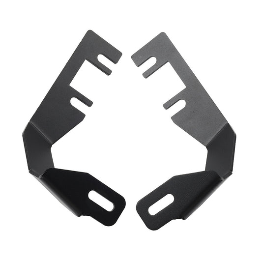 ya 7 6.10.2 Side Hood Ditch A-Pillar Light Pod Mount Bracket Holder for Ford Ranger 23-24