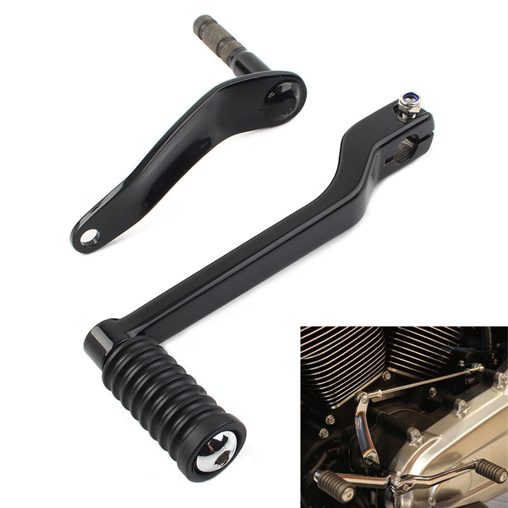 ya 5 8.7 for Harley Touring Electra Glide Heel Toe Gear Shift Lever Shifter Peg Black