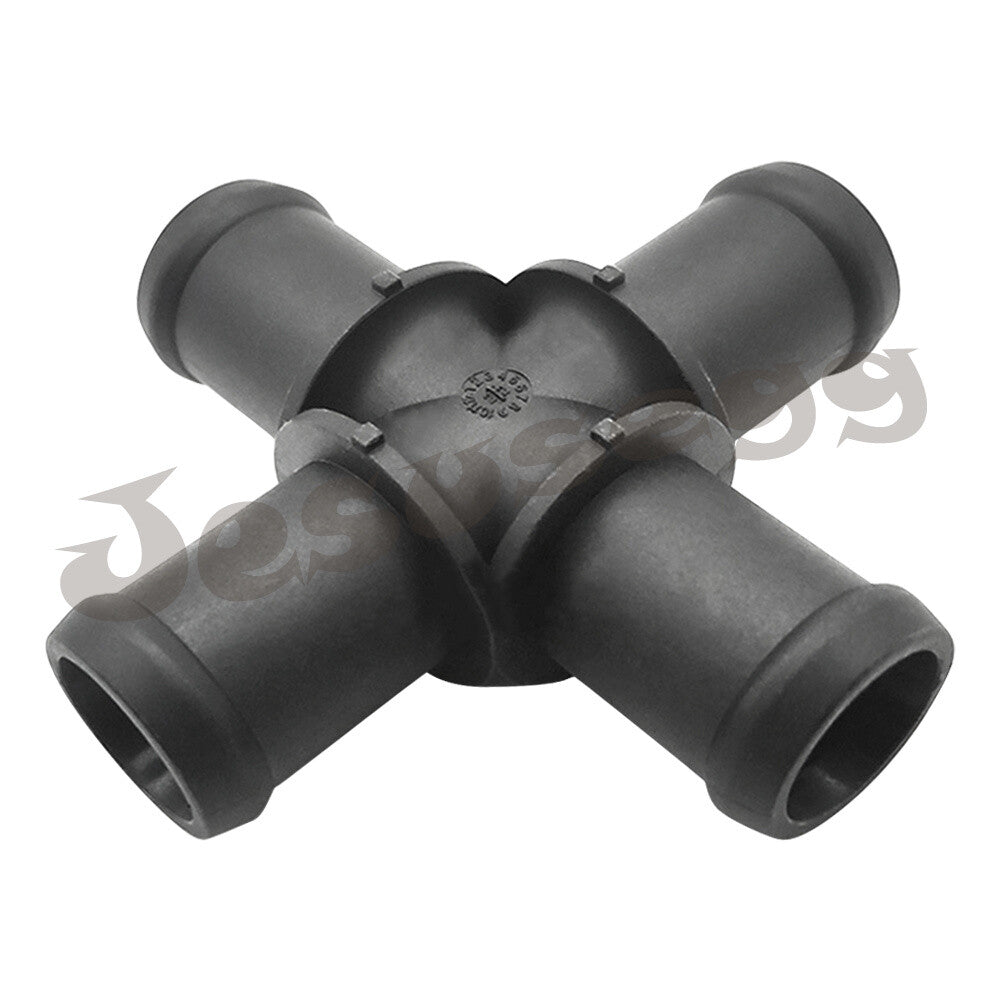 ya 5 8.7 Fits for Mini Cooper R52 R53 4-Way Engine Coolant Pipe Adapter Connector 17127518613