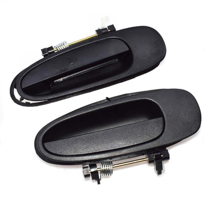 ya 5 8.7 A pair of left and right rear black door handles suitable for Toyota for COROLLA 1993-1997