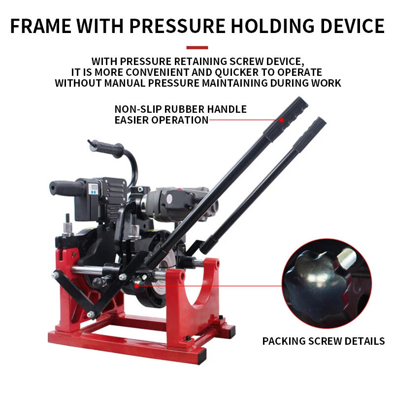 ya 26 PE Tube Hand Push Type Manual Hot Melt Welding Machine Hot Melt Machine