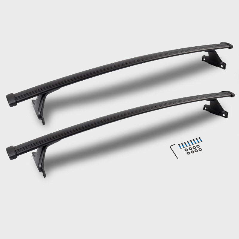 ya 5 8.7 Roof Rails Black Crossbars for Chevrolet Equinox 2018-2021