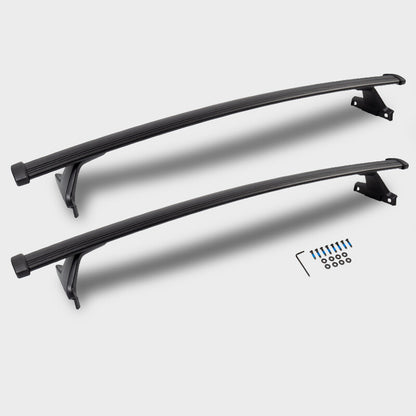 ya 5 8.7 Roof Rails Black Crossbars for Chevrolet Equinox 2018-2021