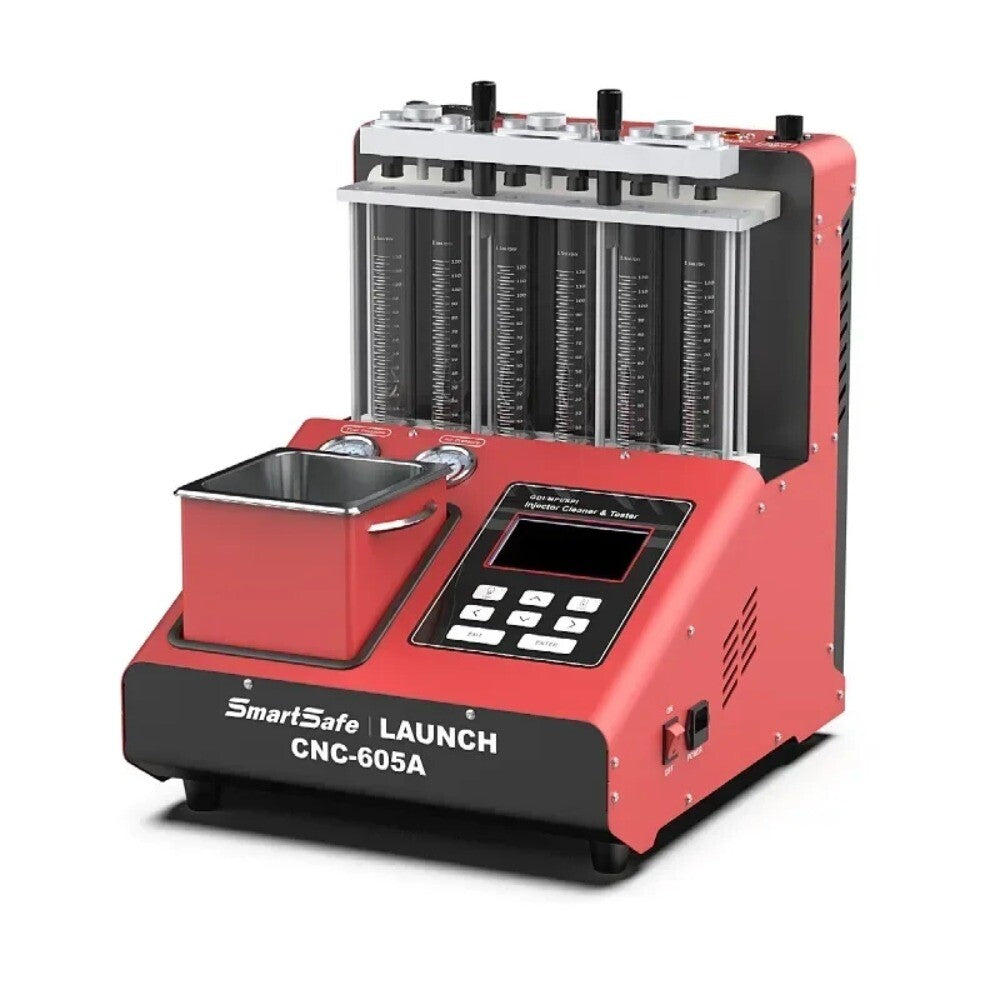 Launch GDI Injector Cleaner Machine CNC605A Large Size Fuel Injector Tester
