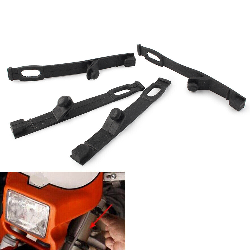 ya 4 6.22 Headlight Fairing Rubber Straps Dirt Bike Headlamp Fix Brackets Strap Motor
