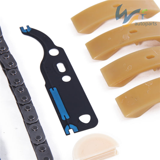 ya 10 5.28 Timing chain tensioner 4pads+1halter+2chain+2gasket for VW for JETTA for Golf for Audi for A4 A3