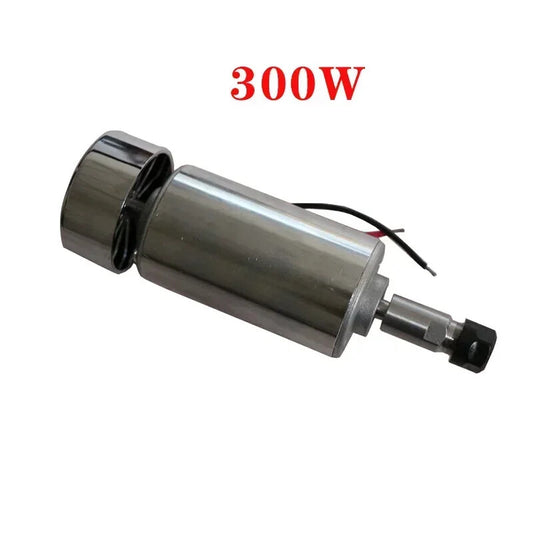 300W DC48V High Speed Air-cooled Spindle DC Motor PCB Milling Drilling Motor