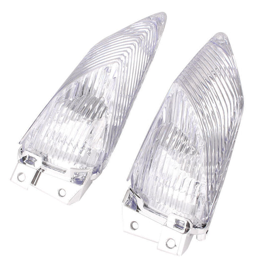 ya 1 7.2 Clear Rear Turn Signals Blinker Lens Cover 2pcs for Suzuki GSXR 1000 2009-2010