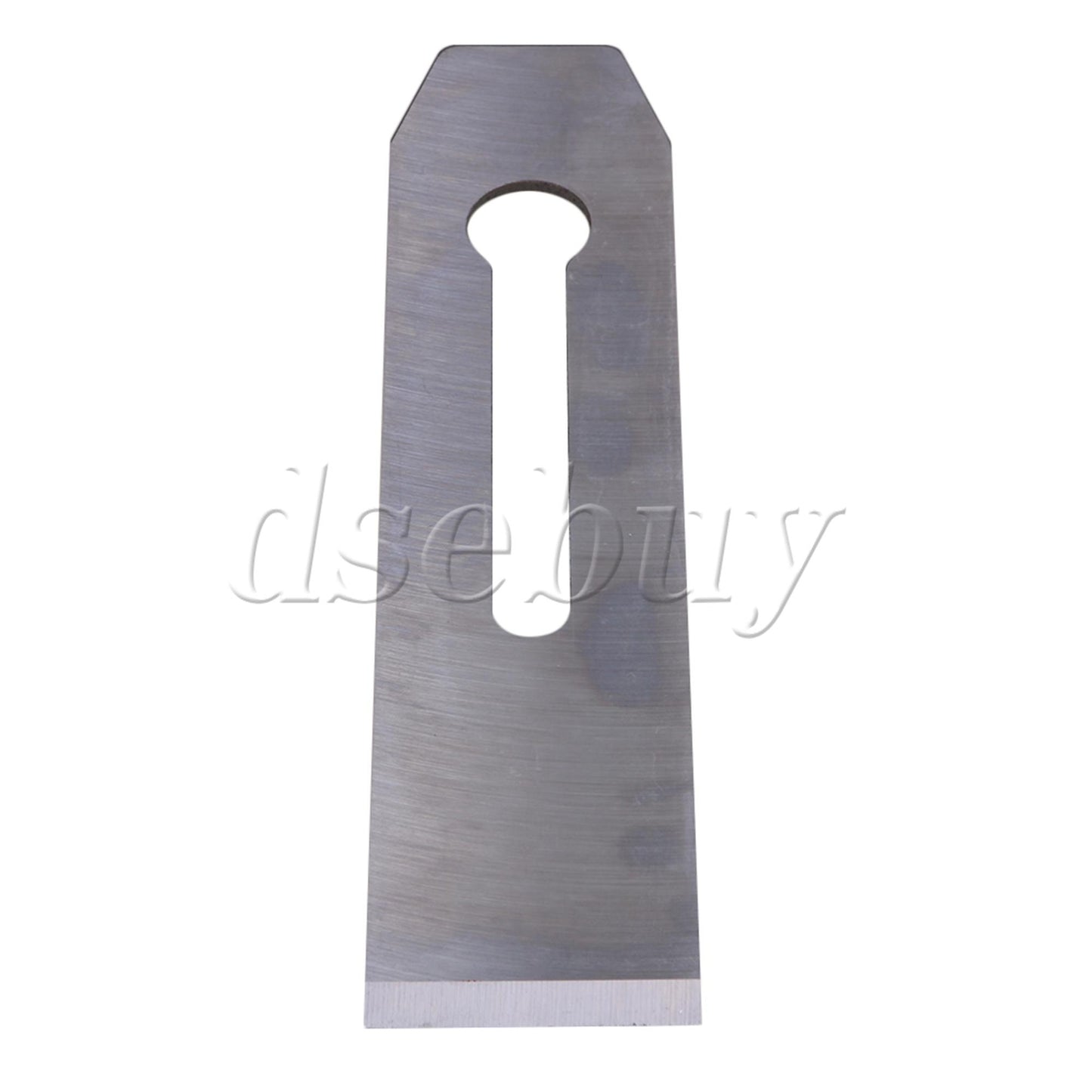 ya 25 2PCS Silver 44mm High Carbon Steel Hand Planer Blade Silver Color