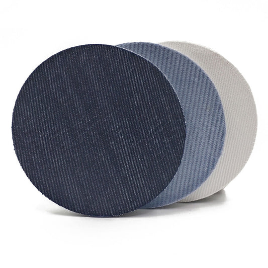 ya 12 5.22.2 Car Wash Maintenance Polishing Disc Denim Orange Peeling Pad Wet 