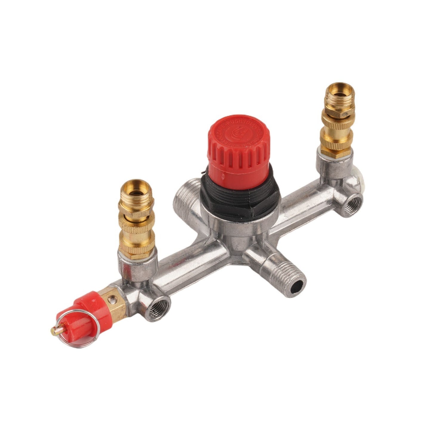 ya 14 Air Compressor Pressure Valve Switch-Control Manifold Regulator Gauges Tool KIT
