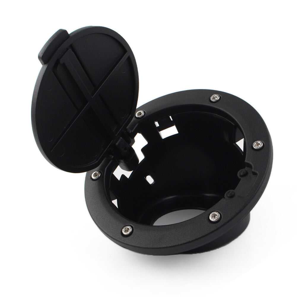 ya 5 8.7 Black Car Fuel Filler Door Cover Gas Tank Cap for Jeep for Wrangler JK 2007-2017