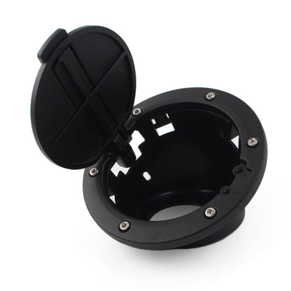 ya 5 8.7 Black Car Fuel Filler Door Cover Gas Tank Cap for Jeep for Wrangler JK 2007-2017