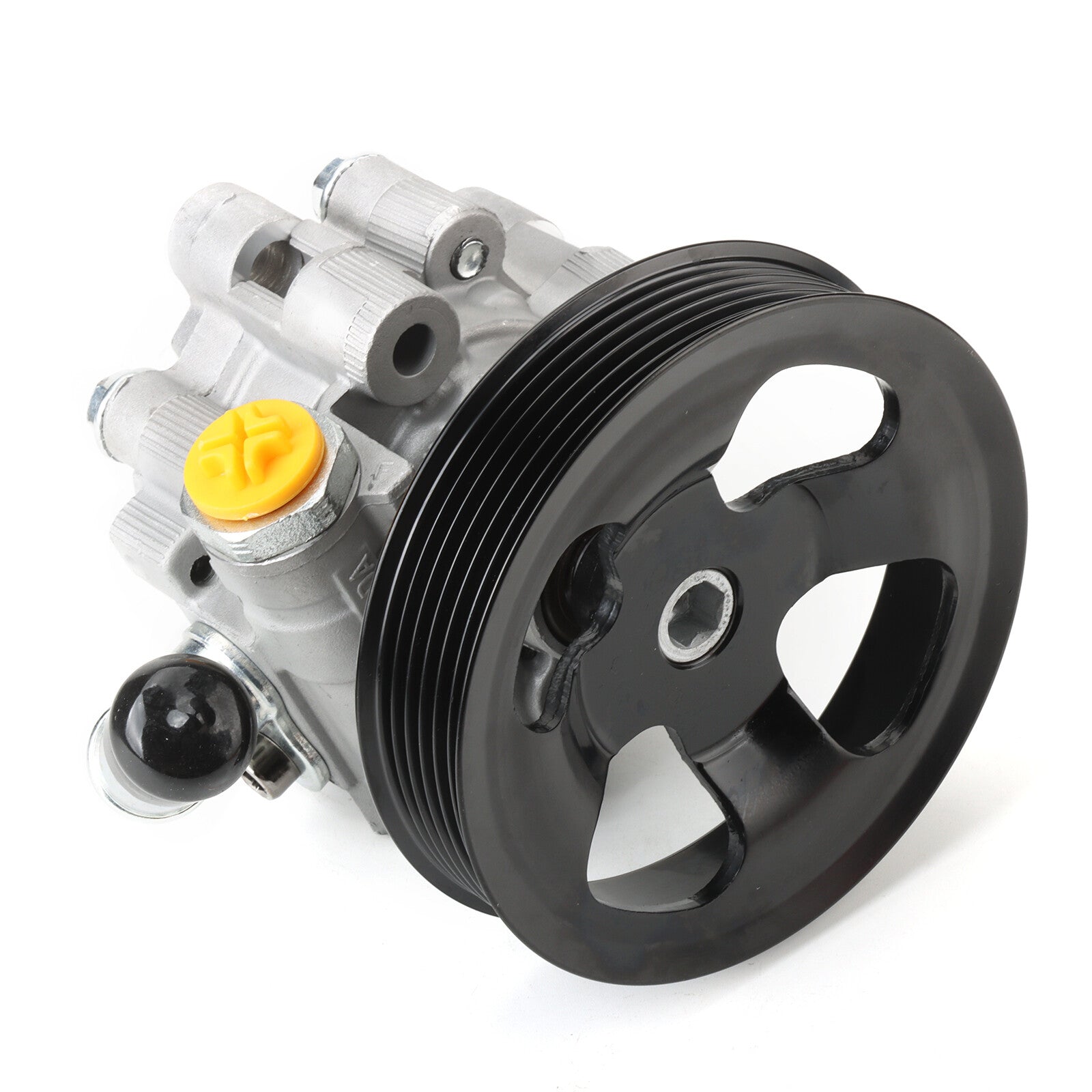 ya 5 8.7 1PCS 04892093AA Silver Power Steering Pump & Pulley for Dodge for Chrysler 300C NEW