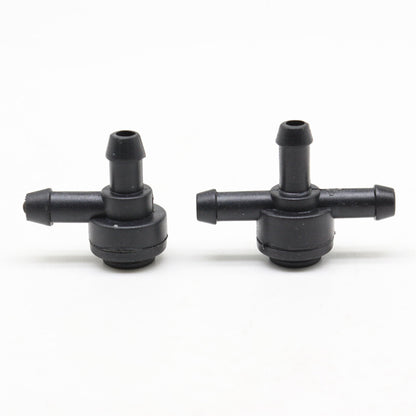 ya 5 8.7 2 Pack Windshield Washer T+L Shape Connector Valve for Volvo C30 C70 S40 S60 S70